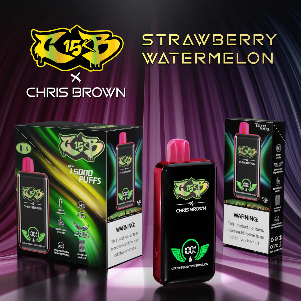 Chris brown 15,000 hits caja 10 pz