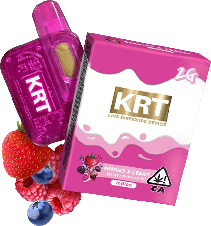 KRT live diamonds disposable 2gr delta 9