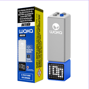 Waka creator- incluye 2 pods de 12,000 hits y una pila