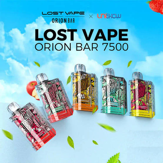 Lost vape 7,500 hits (caja 10 pz)