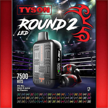 Tyson Round 2 7500 Hits