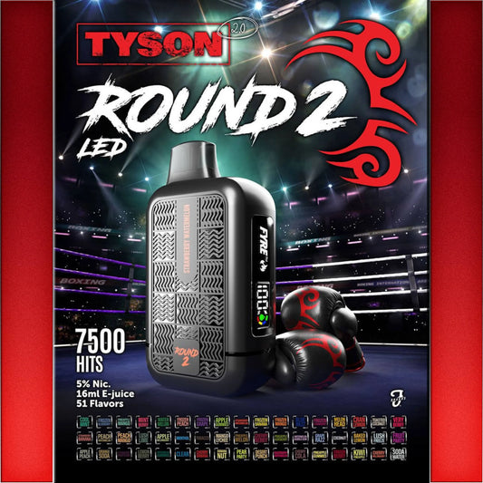 Tyson Round 2 7500 Hits